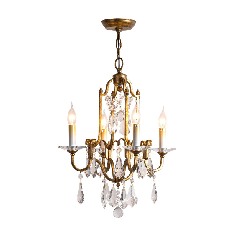 GOWE 8 Arms Antique Brass Chandeliers Classic Brass Chandelier Modern  Decoration Study Light Pendant lamp : : Lighting