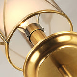 1/2-Light Brass Wall Mount Lamp Vintage Gold Finish Swag Arm Candle Sconce Light Fixture Clearhalo 'Wall Lamps & Sconces' 'Wall Lights' Lighting' 333487