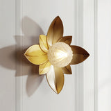 Modernist Globe Sconce Light Fixture Metal 1 Bulb Bedroom Wall Mount Lighting in Brass Clearhalo 'Cast Iron' 'Glass' 'Industrial' 'Modern wall lights' 'Modern' 'Tiffany' 'Traditional wall lights' 'Wall Lamps & Sconces' 'Wall Lights' Lighting' 340385