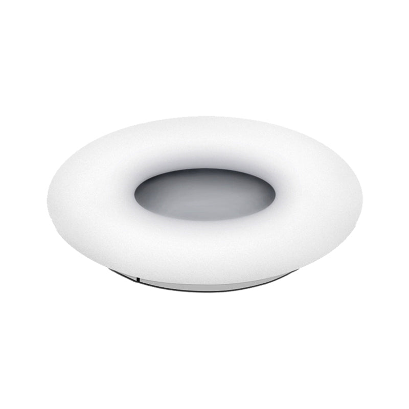 Contemporary Circle/Square Flush Ceiling Light Acrylic White LED Ceiling Lamp for Porch Bathroom Clearhalo 'Ceiling Lights' 'Close To Ceiling Lights' 'Close to ceiling' 'Flush mount' Lighting' 377382