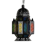 Black Jar Pendant Lamp Decorative Metal 1 Head Hanging Ceiling Light with Adjustable Chain Clearhalo 'Ceiling Lights' 'Pendant Lights' 'Pendants' Lighting' 381549