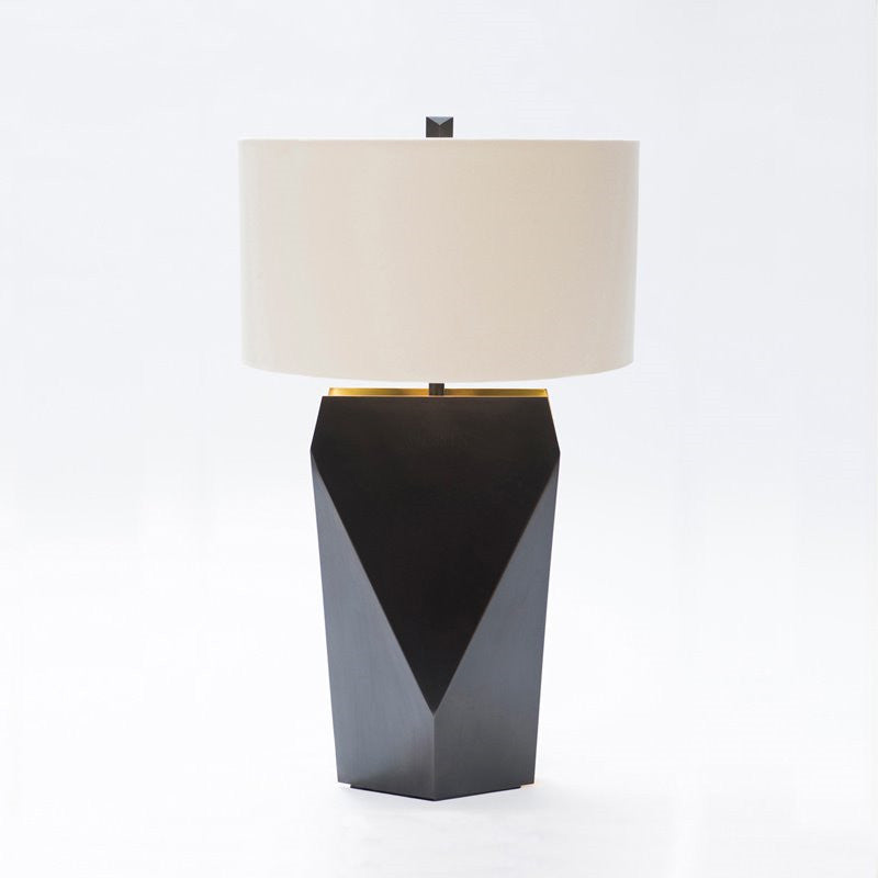 Contemporary 1 Bulb Task Lighting Black Cylinder Small Desk Lamp with Fabric Shade Clearhalo 'Lamps' 'Table Lamps' Lighting' 384511