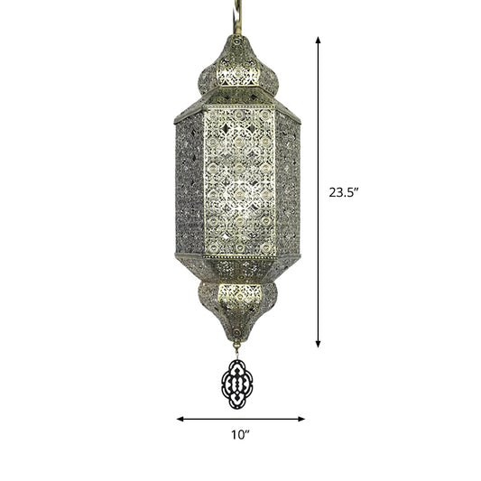 1-Light Hollowed Out Sconce Art Deco Bronze Finish Metal Arab Wall Flush Mounted Lamp Clearhalo 'Wall Lamps & Sconces' 'Wall Lights' Lighting' 400544