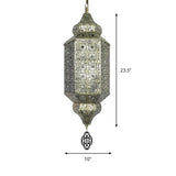 1-Light Hollowed Out Sconce Art Deco Bronze Finish Metal Arab Wall Flush Mounted Lamp Clearhalo 'Wall Lamps & Sconces' 'Wall Lights' Lighting' 400544