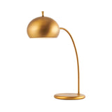 Metal Dome Nightstand Light Modernism 1 Light Brass Night Table Lighting for Bedroom Clearhalo 'Lamps' 'Table Lamps' Lighting' 406843