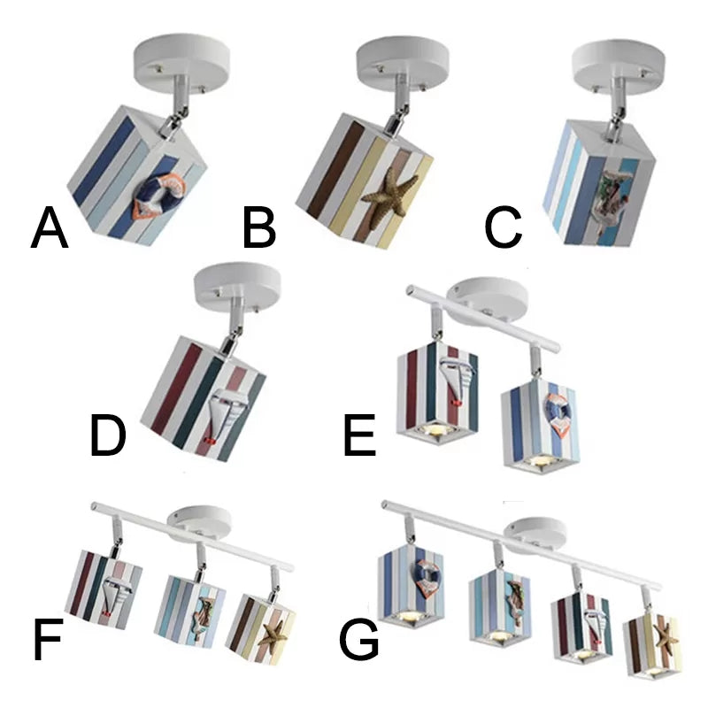 Rotatable Rectangle Gallery Ceiling Mount Light Metal Contemporary High Bright Spot Light Clearhalo 'Ceiling Lights' 'Close To Ceiling Lights' 'Close to ceiling' 'Semi-flushmount' Lighting' 44542