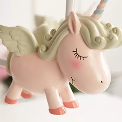 Flying Unicorn Suspension Light Nordic Stylish Metal Hanging Light for Nursing Room Clearhalo 'Ceiling Lights' 'Chandeliers' Lighting' options 47936
