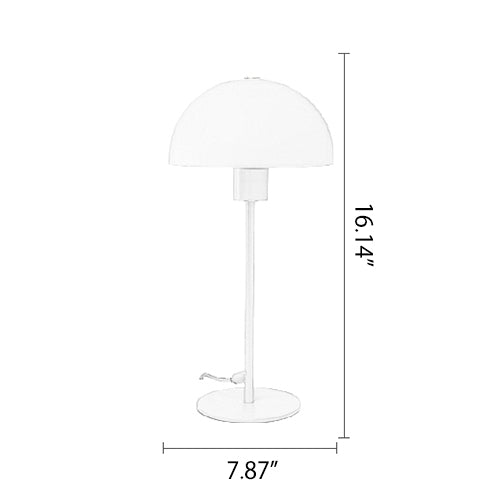 Macaron Simple Umbrella Desk Light 1 Head Metal LED Desk Lamp for Child Bedroom Clearhalo 'Lamps' 'Table Lamps' Lighting' 49686