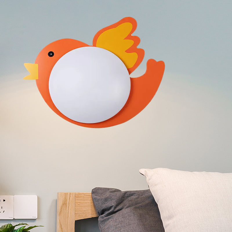 Kids Circle LED Ceiling Mount Light with Wooden Cartoon Pattern Acrylic Ceiling Lamp for Kindergarten Clearhalo 'Ceiling Lights' 'Close To Ceiling Lights' 'Close to ceiling' 'Flush mount' Lighting' 559207