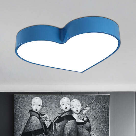 Boy Girl Bedroom LED Ceiling Lamp Acrylic Modern Candy Colored Flush Ceiling Light Clearhalo 'Ceiling Lights' 'Close To Ceiling Lights' 'Close to ceiling' 'Flush mount' Lighting' 559227