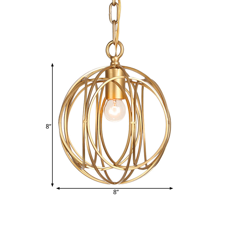 3 Lights Metal Hanging Chandelier Traditional Gold Candelabra Living Room Pendant Light Fixture, 8"/13"/18" Wide Clearhalo 'Ceiling Lights' 'Chandeliers' Lighting' options 560282