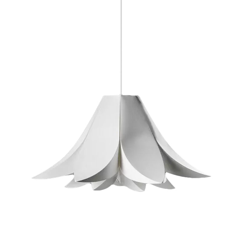 Simplicity Petal Hanging Lamp Kit Acrylic 21.5"/27.5"/31.5" Wide 1-Light Kitchen Ceiling Pendant Clearhalo 'Ceiling Lights' 'Modern Pendants' 'Modern' 'Pendant Lights' 'Pendants' Lighting' 597900