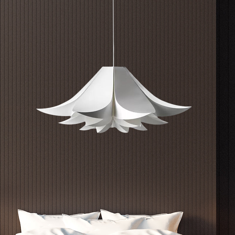 Simplicity Petal Hanging Lamp Kit Acrylic 21.5"/27.5"/31.5" Wide 1-Light Kitchen Ceiling Pendant Clearhalo 'Ceiling Lights' 'Modern Pendants' 'Modern' 'Pendant Lights' 'Pendants' Lighting' 597904