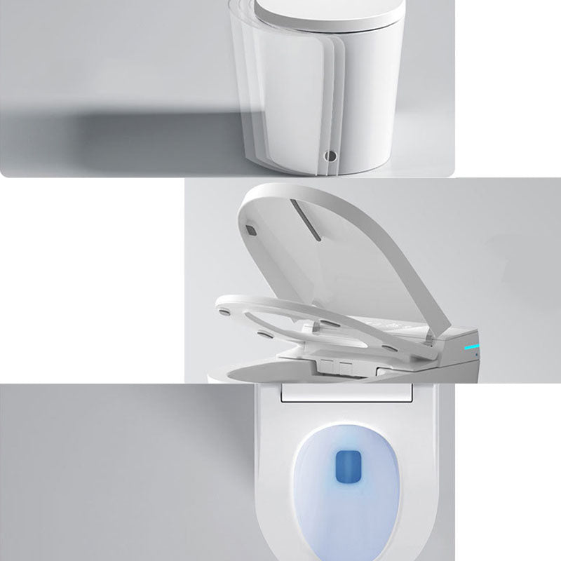 Small Apartment Smart Toilet Instant Hot Automatic Flip UV Sterilization Mini Toilet Clearhalo 'Bathroom Remodel & Bathroom Fixtures' 'Home Improvement' 'home_improvement' 'home_improvement_toilets' 'Toilets & Bidets' 'Toilets' 6012628