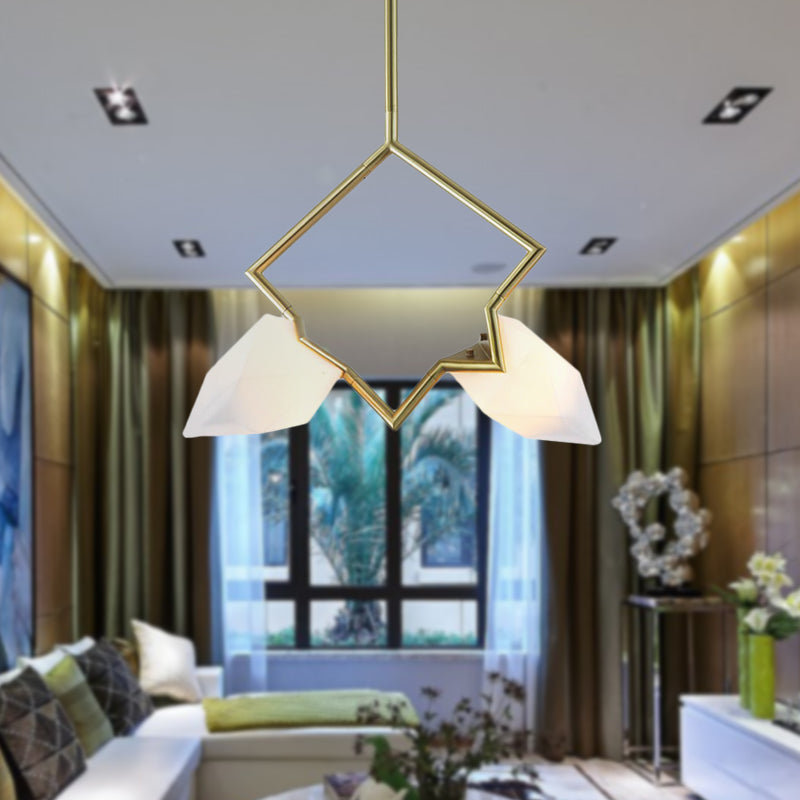 1/2-Light Bedroom Pendant Lighting with Pear Plastic Shade Nordic Style Black/Gold Hanging Light Fixture Clearhalo 'Ceiling Lights' 'Modern Pendants' 'Modern' 'Pendant Lights' 'Pendants' Lighting' 601590