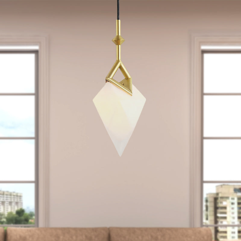 1/2-Light Bedroom Pendant Lighting with Pear Plastic Shade Nordic Style Black/Gold Hanging Light Fixture Clearhalo 'Ceiling Lights' 'Modern Pendants' 'Modern' 'Pendant Lights' 'Pendants' Lighting' 601594