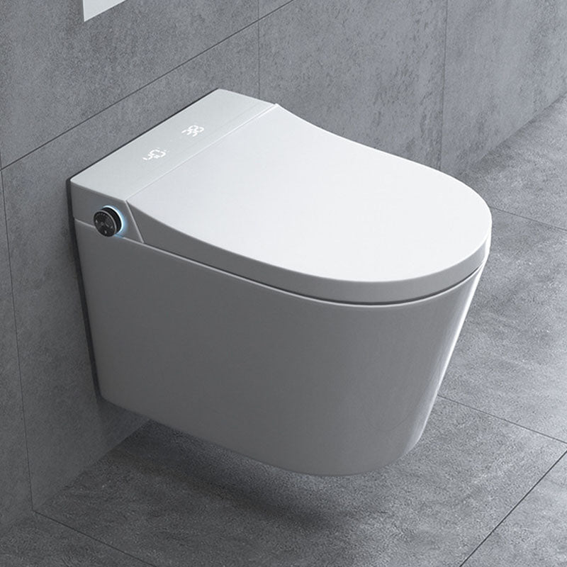 Wall Mount Toilet All-In-One Foot Induction Toilet with Concealed Tank Clearhalo 'Bathroom Remodel & Bathroom Fixtures' 'Home Improvement' 'home_improvement' 'home_improvement_toilets' 'Toilets & Bidets' 'Toilets' 6038057