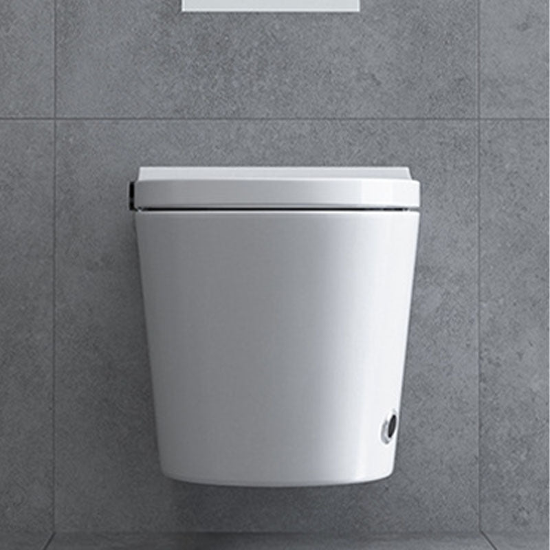 Wall Mount Toilet All-In-One Foot Induction Toilet with Concealed Tank Clearhalo 'Bathroom Remodel & Bathroom Fixtures' 'Home Improvement' 'home_improvement' 'home_improvement_toilets' 'Toilets & Bidets' 'Toilets' 6038060