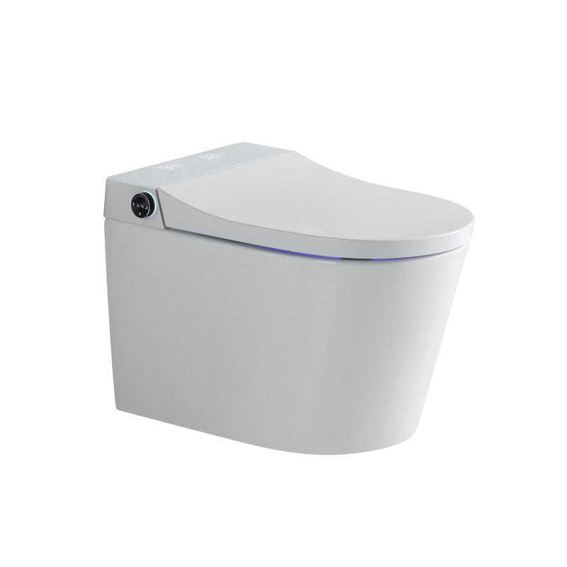 Wall Mount Toilet All-In-One Foot Induction Toilet with Concealed Tank Clearhalo 'Bathroom Remodel & Bathroom Fixtures' 'Home Improvement' 'home_improvement' 'home_improvement_toilets' 'Toilets & Bidets' 'Toilets' 6038065
