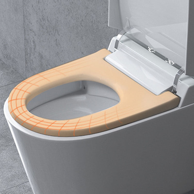 Wall Mount Toilet All-In-One Foot Induction Toilet with Concealed Tank Clearhalo 'Bathroom Remodel & Bathroom Fixtures' 'Home Improvement' 'home_improvement' 'home_improvement_toilets' 'Toilets & Bidets' 'Toilets' 6038069