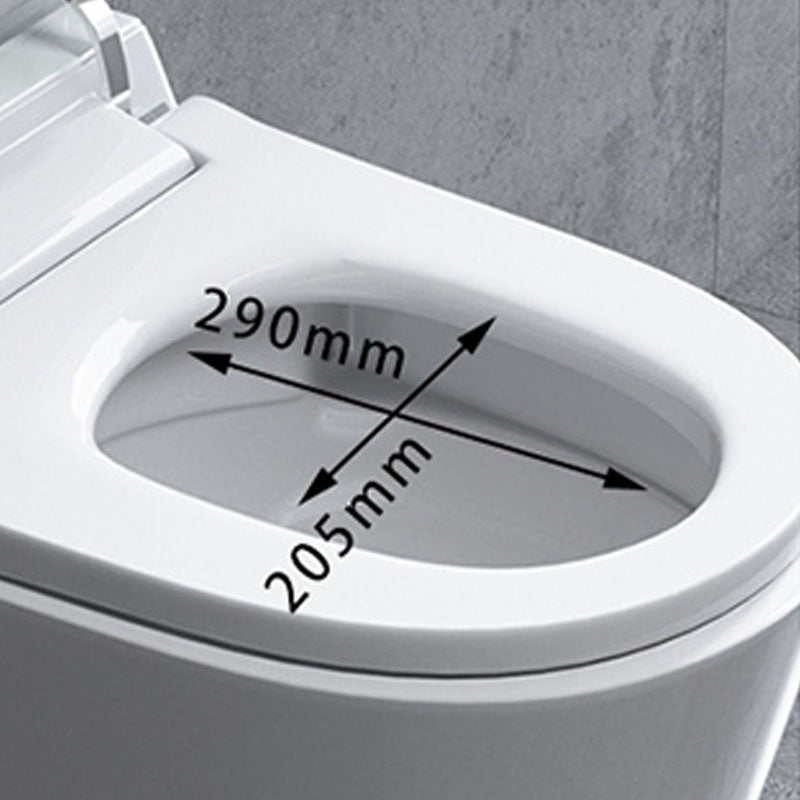 Wall Mount Toilet All-In-One Foot Induction Toilet with Concealed Tank Clearhalo 'Bathroom Remodel & Bathroom Fixtures' 'Home Improvement' 'home_improvement' 'home_improvement_toilets' 'Toilets & Bidets' 'Toilets' 6038075