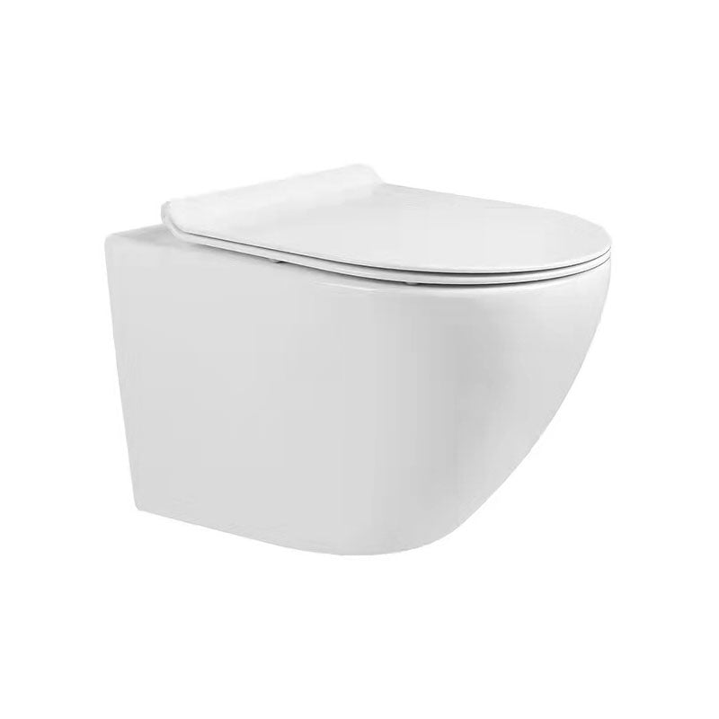 Wall-mounted Toilet Household In-wall Hidden Water Tank Concealed Hanging Toilet Clearhalo 'Bathroom Remodel & Bathroom Fixtures' 'Home Improvement' 'home_improvement' 'home_improvement_toilets' 'Toilets & Bidets' 'Toilets' 6038172