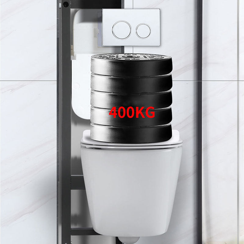 Wall-mounted Toilet Household In-wall Hidden Water Tank Concealed Hanging Toilet Clearhalo 'Bathroom Remodel & Bathroom Fixtures' 'Home Improvement' 'home_improvement' 'home_improvement_toilets' 'Toilets & Bidets' 'Toilets' 6038181