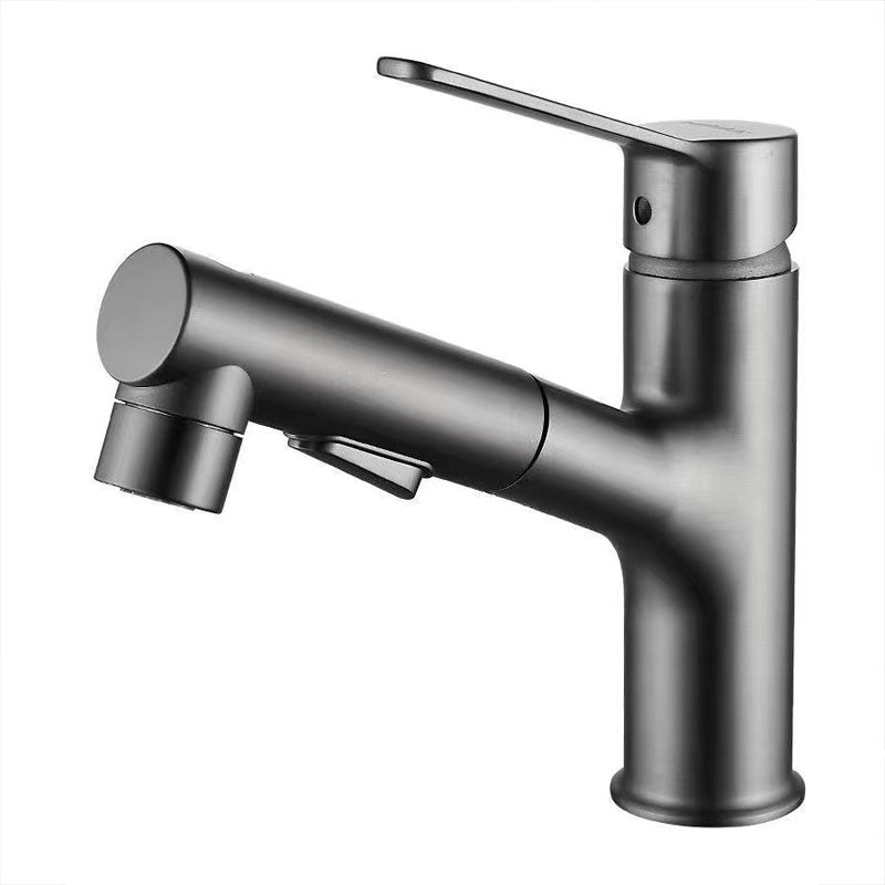 Contemporary Style Faucets Widespread Lever Handles Faucets for Bathroom Clearhalo 'Bathroom Remodel & Bathroom Fixtures' 'Bathroom Sink Faucets' 'Bathroom Sinks & Faucet Components' 'bathroom_sink_faucets' 'Home Improvement' 'home_improvement' 'home_improvement_bathroom_sink_faucets' 6039672