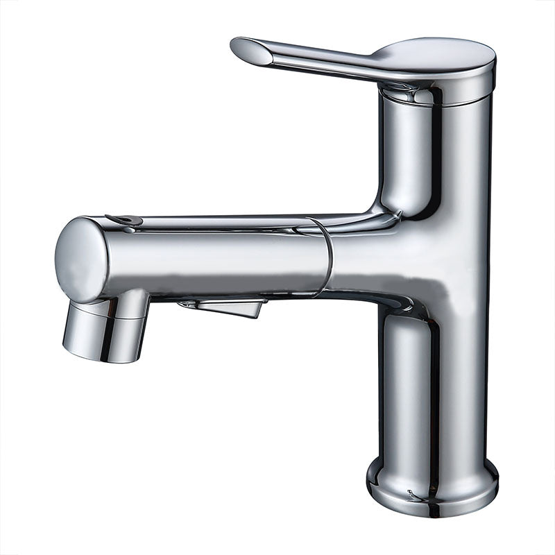 Contemporary Style Faucets Widespread Lever Handles Faucets for Bathroom Silver Clearhalo 'Bathroom Remodel & Bathroom Fixtures' 'Bathroom Sink Faucets' 'Bathroom Sinks & Faucet Components' 'bathroom_sink_faucets' 'Home Improvement' 'home_improvement' 'home_improvement_bathroom_sink_faucets' 6039679