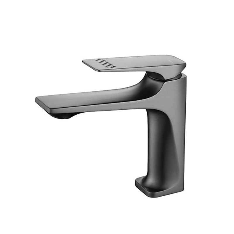 Glam Centerset Faucet Pure Color Basin Lavatory Faucet for Bathroom Clearhalo 'Bathroom Remodel & Bathroom Fixtures' 'Bathroom Sink Faucets' 'Bathroom Sinks & Faucet Components' 'bathroom_sink_faucets' 'Home Improvement' 'home_improvement' 'home_improvement_bathroom_sink_faucets' 6039700