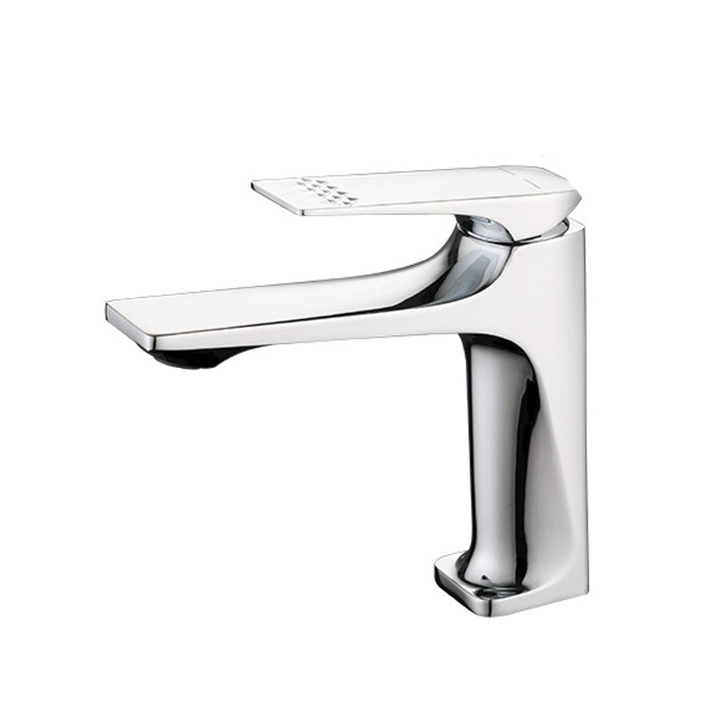 Glam Centerset Faucet Pure Color Basin Lavatory Faucet for Bathroom Clearhalo 'Bathroom Remodel & Bathroom Fixtures' 'Bathroom Sink Faucets' 'Bathroom Sinks & Faucet Components' 'bathroom_sink_faucets' 'Home Improvement' 'home_improvement' 'home_improvement_bathroom_sink_faucets' 6039701