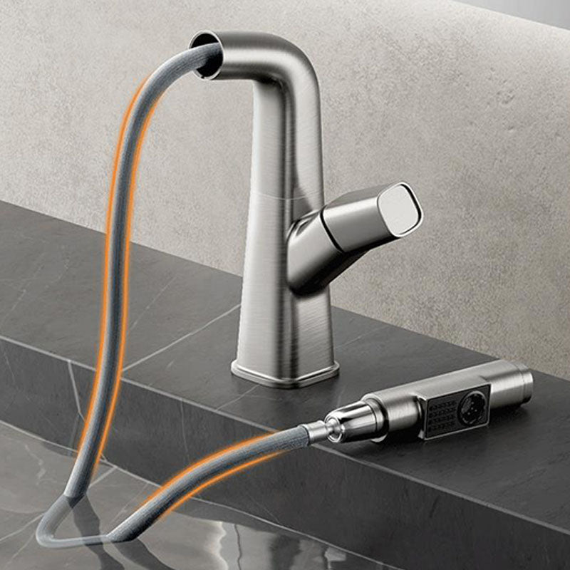Contemporary Style Faucets Widespread Knob Handles Faucets for Bathroom Clearhalo 'Bathroom Remodel & Bathroom Fixtures' 'Bathroom Sink Faucets' 'Bathroom Sinks & Faucet Components' 'bathroom_sink_faucets' 'Home Improvement' 'home_improvement' 'home_improvement_bathroom_sink_faucets' 6039828