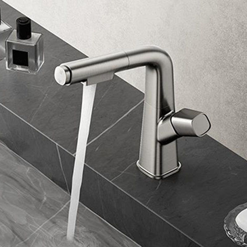 Contemporary Style Faucets Widespread Knob Handles Faucets for Bathroom Clearhalo 'Bathroom Remodel & Bathroom Fixtures' 'Bathroom Sink Faucets' 'Bathroom Sinks & Faucet Components' 'bathroom_sink_faucets' 'Home Improvement' 'home_improvement' 'home_improvement_bathroom_sink_faucets' 6039846