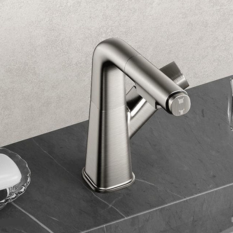 Contemporary Style Faucets Widespread Knob Handles Faucets for Bathroom Clearhalo 'Bathroom Remodel & Bathroom Fixtures' 'Bathroom Sink Faucets' 'Bathroom Sinks & Faucet Components' 'bathroom_sink_faucets' 'Home Improvement' 'home_improvement' 'home_improvement_bathroom_sink_faucets' 6039850