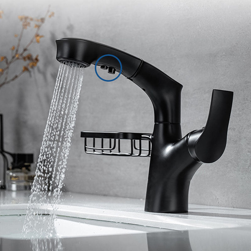 Industrial Sink Faucet Solid Color Centerset Bathroom Sink Faucet with Drain Assembly Clearhalo 'bathroom_sink_faucets' 'Conjunta de Baño y Conjunta de Grifo' 'Coronamiento de Baño y Dispositivo de Baño' 'Grifo del lavabo del baño' 'Hogar' 'home_improvement' 'home_improvement_bathroom_sink_faucets' 'Mejoras para el hogar' 6039988