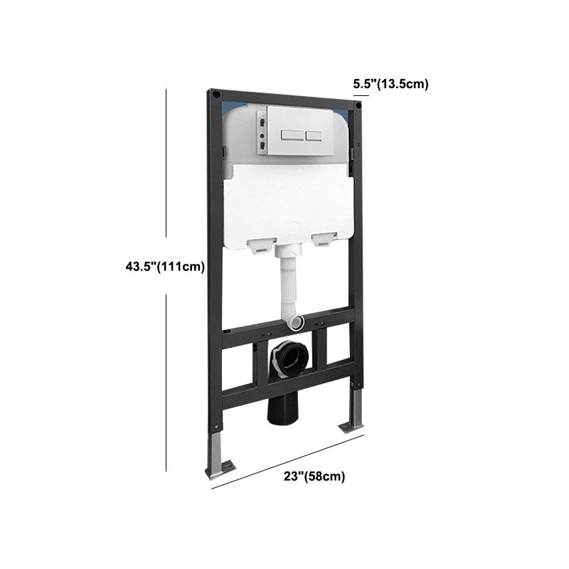 Wall Mount Flush Toilet One-Piece Toilet Contemporary Toilet Bowl Clearhalo 'Bathroom Remodel & Bathroom Fixtures' 'Home Improvement' 'home_improvement' 'home_improvement_toilets' 'Toilets & Bidets' 'Toilets' 6043480