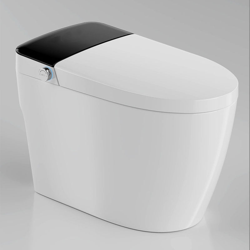 Modern Concealed Toilet Bowl All-In-One White Toilet with Seat for Bathroom Clearhalo 'Bathroom Remodel & Bathroom Fixtures' 'Home Improvement' 'home_improvement' 'home_improvement_toilets' 'Toilets & Bidets' 'Toilets' 6071551