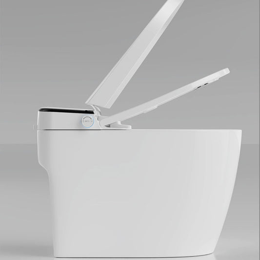 Modern Concealed Toilet Bowl All-In-One White Toilet with Seat for Bathroom Clearhalo 'Bathroom Remodel & Bathroom Fixtures' 'Home Improvement' 'home_improvement' 'home_improvement_toilets' 'Toilets & Bidets' 'Toilets' 6071552