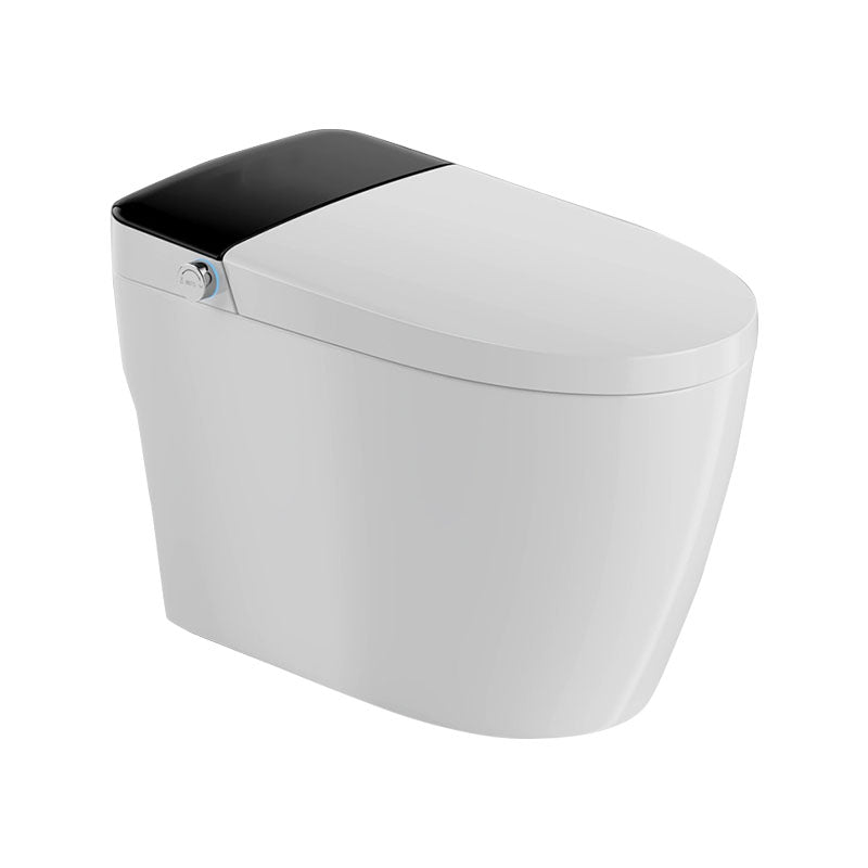 Modern Concealed Toilet Bowl All-In-One White Toilet with Seat for Bathroom Clearhalo 'Bathroom Remodel & Bathroom Fixtures' 'Home Improvement' 'home_improvement' 'home_improvement_toilets' 'Toilets & Bidets' 'Toilets' 6071555