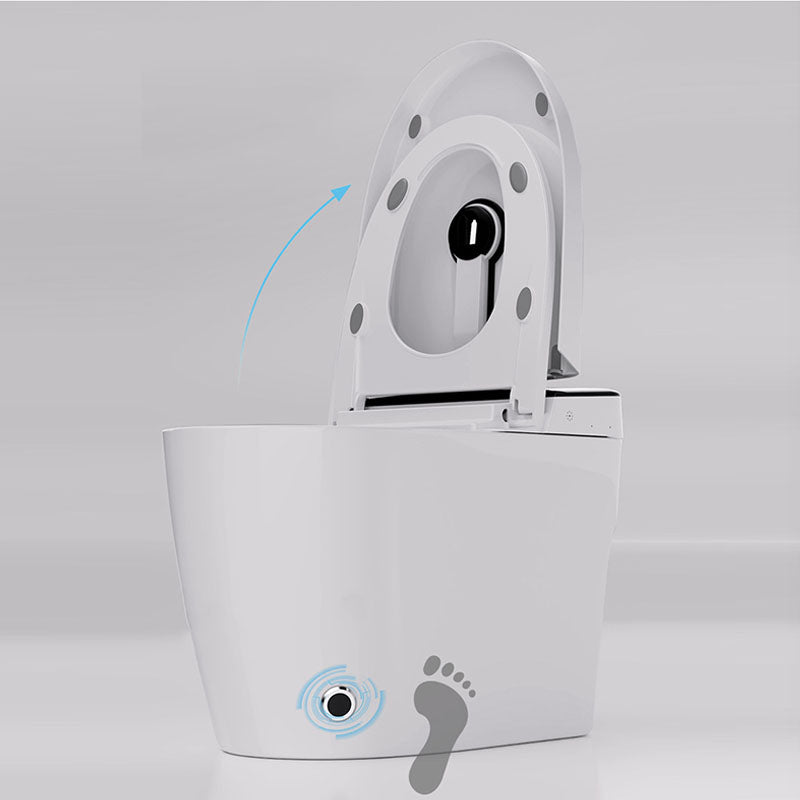 Modern Concealed Toilet Bowl All-In-One White Toilet with Seat for Bathroom Clearhalo 'Bathroom Remodel & Bathroom Fixtures' 'Home Improvement' 'home_improvement' 'home_improvement_toilets' 'Toilets & Bidets' 'Toilets' 6071559