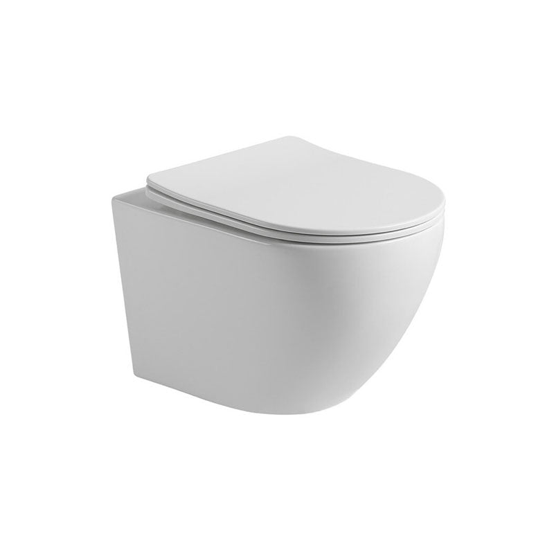 One Piece Elongated Toilet Bowl 0.8/1.58 GPF Ceramics Flush Toilet for Bathroom Clearhalo 'Bathroom Remodel & Bathroom Fixtures' 'Home Improvement' 'home_improvement' 'home_improvement_toilets' 'Toilets & Bidets' 'Toilets' 6077937