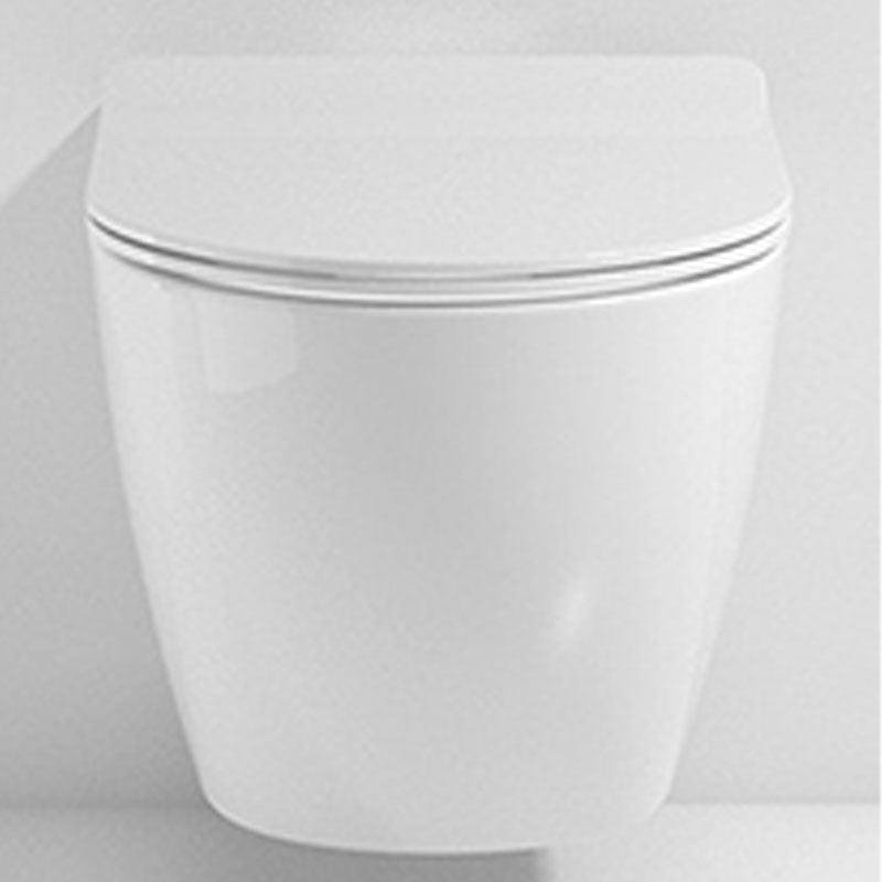One Piece Elongated Toilet Bowl 0.8/1.58 GPF Ceramics Flush Toilet for Bathroom Clearhalo 'Bathroom Remodel & Bathroom Fixtures' 'Home Improvement' 'home_improvement' 'home_improvement_toilets' 'Toilets & Bidets' 'Toilets' 6077945