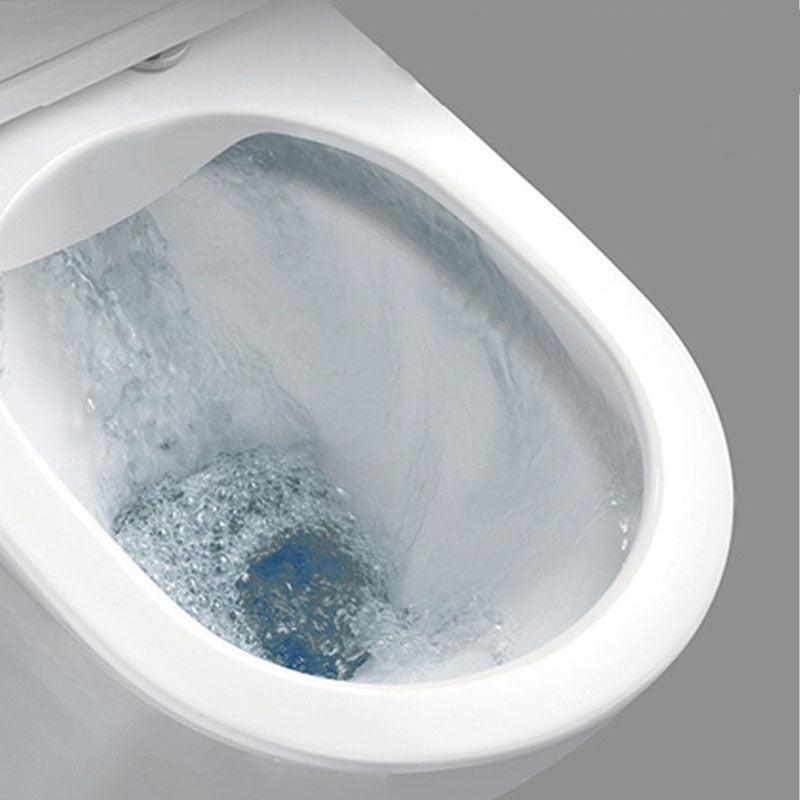 One Piece Elongated Toilet Bowl 0.8/1.58 GPF Ceramics Flush Toilet for Bathroom Clearhalo 'Bathroom Remodel & Bathroom Fixtures' 'Home Improvement' 'home_improvement' 'home_improvement_toilets' 'Toilets & Bidets' 'Toilets' 6077949