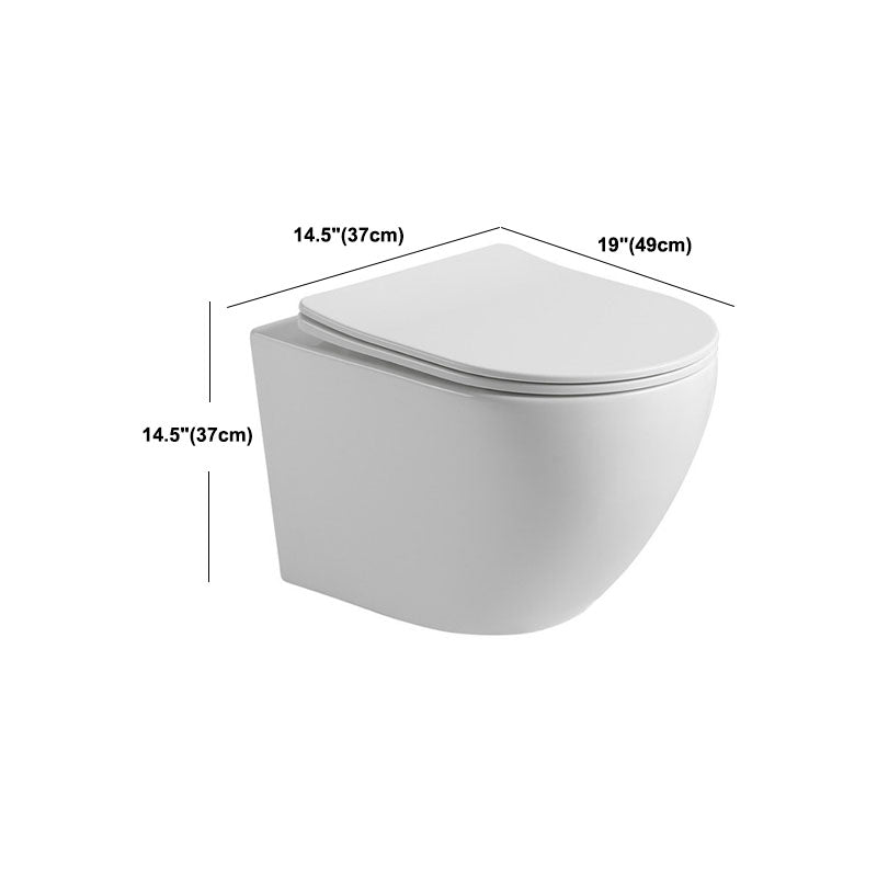 One Piece Elongated Toilet Bowl 0.8/1.58 GPF Ceramics Flush Toilet for Bathroom Clearhalo 'Bathroom Remodel & Bathroom Fixtures' 'Home Improvement' 'home_improvement' 'home_improvement_toilets' 'Toilets & Bidets' 'Toilets' 6077952