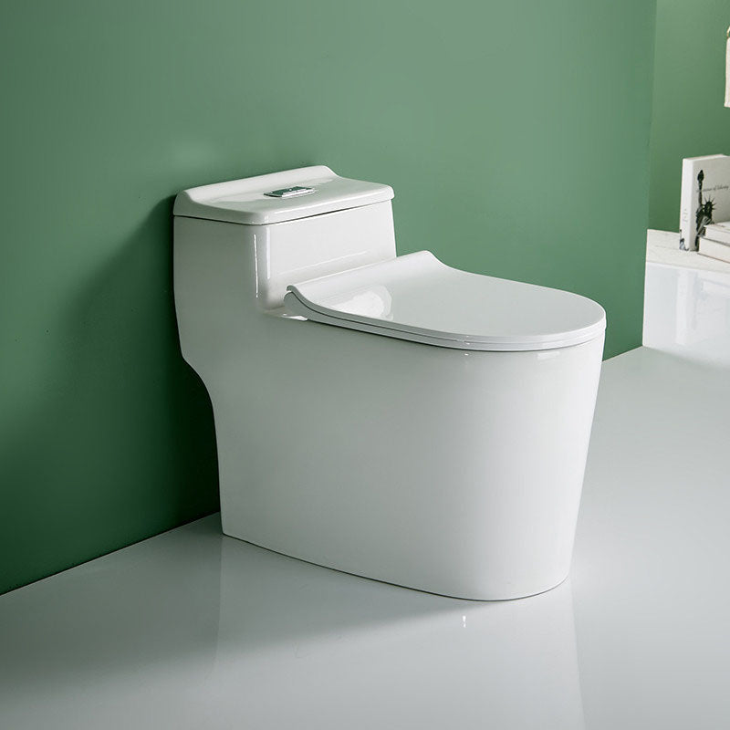 All-In-One Elongated Toilet Dual Flush Siphon Jet Water Saving Toilet with Toilet Seat 15"L x 27"W x 24"H Clearhalo 'Bathroom Remodel & Bathroom Fixtures' 'Home Improvement' 'home_improvement' 'home_improvement_toilets' 'Toilets & Bidets' 'Toilets' 6090649
