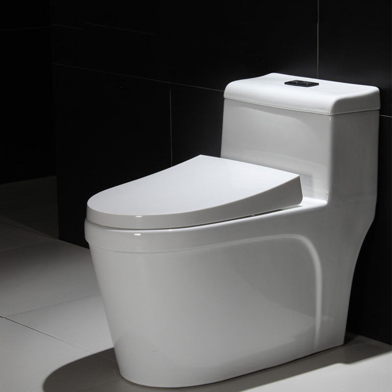 All-In-One Elongated Toilet Dual Flush Siphon Jet Water Saving Toilet with Toilet Seat Clearhalo 'Bathroom Remodel & Bathroom Fixtures' 'Home Improvement' 'home_improvement' 'home_improvement_toilets' 'Toilets & Bidets' 'Toilets' 6090664