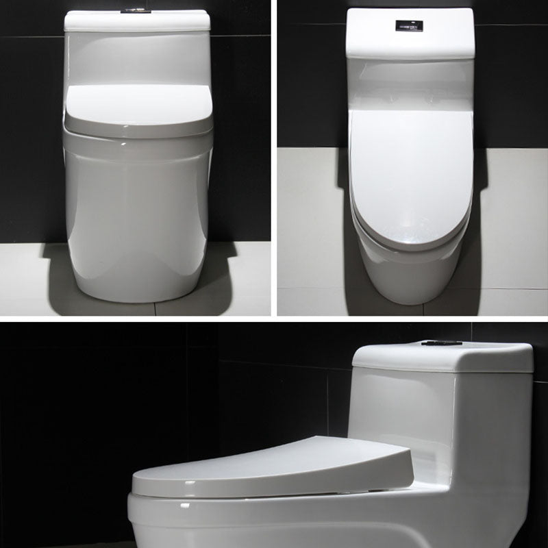 All-In-One Elongated Toilet Dual Flush Siphon Jet Water Saving Toilet with Toilet Seat Clearhalo 'Bathroom Remodel & Bathroom Fixtures' 'Home Improvement' 'home_improvement' 'home_improvement_toilets' 'Toilets & Bidets' 'Toilets' 6090665