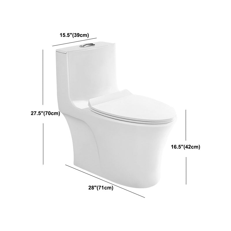 All-In-One Elongated Toilet Dual Flush Siphon Jet Water Saving Toilet with Toilet Seat Clearhalo 'Bathroom Remodel & Bathroom Fixtures' 'Home Improvement' 'home_improvement' 'home_improvement_toilets' 'Toilets & Bidets' 'Toilets' 6090668