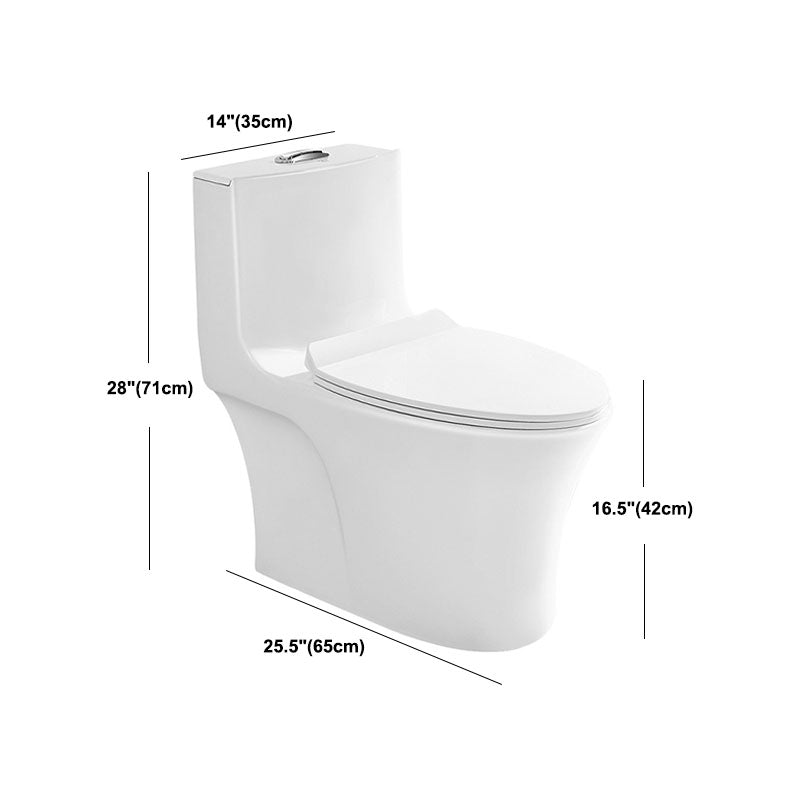 All-In-One Elongated Toilet Dual Flush Siphon Jet Water Saving Toilet with Toilet Seat Clearhalo 'Bathroom Remodel & Bathroom Fixtures' 'Home Improvement' 'home_improvement' 'home_improvement_toilets' 'Toilets & Bidets' 'Toilets' 6090670