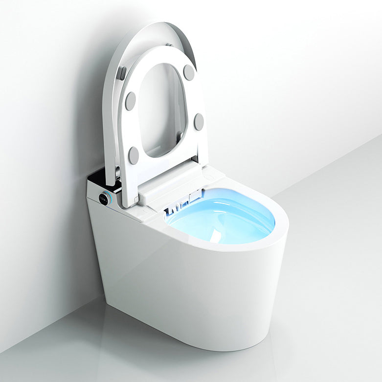 Modern Floor Mount Urine Toilet White Siphon Jet Toilet Bowl with Toilet Seat Clearhalo 'Bathroom Remodel & Bathroom Fixtures' 'Home Improvement' 'home_improvement' 'home_improvement_toilets' 'Toilets & Bidets' 'Toilets' 6111576